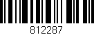 Código de barras (EAN, GTIN, SKU, ISBN): '812287'