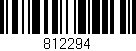 Código de barras (EAN, GTIN, SKU, ISBN): '812294'