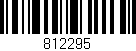 Código de barras (EAN, GTIN, SKU, ISBN): '812295'