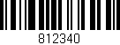 Código de barras (EAN, GTIN, SKU, ISBN): '812340'