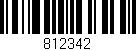 Código de barras (EAN, GTIN, SKU, ISBN): '812342'