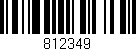 Código de barras (EAN, GTIN, SKU, ISBN): '812349'