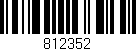 Código de barras (EAN, GTIN, SKU, ISBN): '812352'