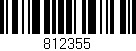 Código de barras (EAN, GTIN, SKU, ISBN): '812355'