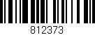 Código de barras (EAN, GTIN, SKU, ISBN): '812373'