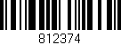 Código de barras (EAN, GTIN, SKU, ISBN): '812374'