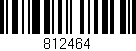 Código de barras (EAN, GTIN, SKU, ISBN): '812464'