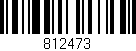 Código de barras (EAN, GTIN, SKU, ISBN): '812473'