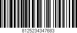Código de barras (EAN, GTIN, SKU, ISBN): '8125234347683'
