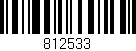 Código de barras (EAN, GTIN, SKU, ISBN): '812533'