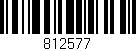 Código de barras (EAN, GTIN, SKU, ISBN): '812577'