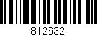 Código de barras (EAN, GTIN, SKU, ISBN): '812632'
