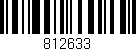 Código de barras (EAN, GTIN, SKU, ISBN): '812633'