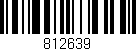 Código de barras (EAN, GTIN, SKU, ISBN): '812639'