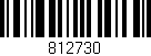 Código de barras (EAN, GTIN, SKU, ISBN): '812730'