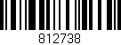 Código de barras (EAN, GTIN, SKU, ISBN): '812738'