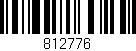 Código de barras (EAN, GTIN, SKU, ISBN): '812776'