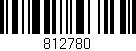 Código de barras (EAN, GTIN, SKU, ISBN): '812780'