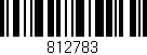 Código de barras (EAN, GTIN, SKU, ISBN): '812783'