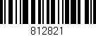 Código de barras (EAN, GTIN, SKU, ISBN): '812821'