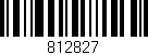 Código de barras (EAN, GTIN, SKU, ISBN): '812827'