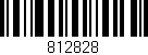 Código de barras (EAN, GTIN, SKU, ISBN): '812828'
