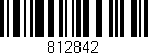 Código de barras (EAN, GTIN, SKU, ISBN): '812842'