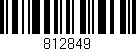 Código de barras (EAN, GTIN, SKU, ISBN): '812849'
