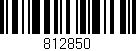 Código de barras (EAN, GTIN, SKU, ISBN): '812850'