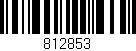 Código de barras (EAN, GTIN, SKU, ISBN): '812853'