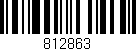 Código de barras (EAN, GTIN, SKU, ISBN): '812863'
