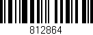 Código de barras (EAN, GTIN, SKU, ISBN): '812864'