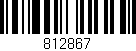 Código de barras (EAN, GTIN, SKU, ISBN): '812867'