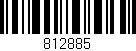 Código de barras (EAN, GTIN, SKU, ISBN): '812885'