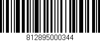 Código de barras (EAN, GTIN, SKU, ISBN): '812895000344'