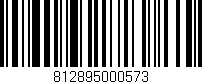 Código de barras (EAN, GTIN, SKU, ISBN): '812895000573'