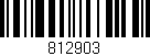Código de barras (EAN, GTIN, SKU, ISBN): '812903'