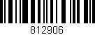 Código de barras (EAN, GTIN, SKU, ISBN): '812906'