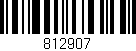 Código de barras (EAN, GTIN, SKU, ISBN): '812907'