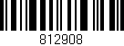 Código de barras (EAN, GTIN, SKU, ISBN): '812908'