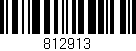 Código de barras (EAN, GTIN, SKU, ISBN): '812913'