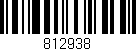Código de barras (EAN, GTIN, SKU, ISBN): '812938'