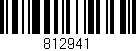 Código de barras (EAN, GTIN, SKU, ISBN): '812941'