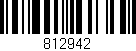 Código de barras (EAN, GTIN, SKU, ISBN): '812942'