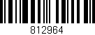 Código de barras (EAN, GTIN, SKU, ISBN): '812964'