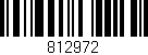 Código de barras (EAN, GTIN, SKU, ISBN): '812972'