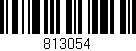 Código de barras (EAN, GTIN, SKU, ISBN): '813054'