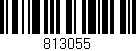 Código de barras (EAN, GTIN, SKU, ISBN): '813055'