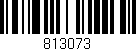 Código de barras (EAN, GTIN, SKU, ISBN): '813073'