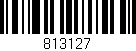 Código de barras (EAN, GTIN, SKU, ISBN): '813127'